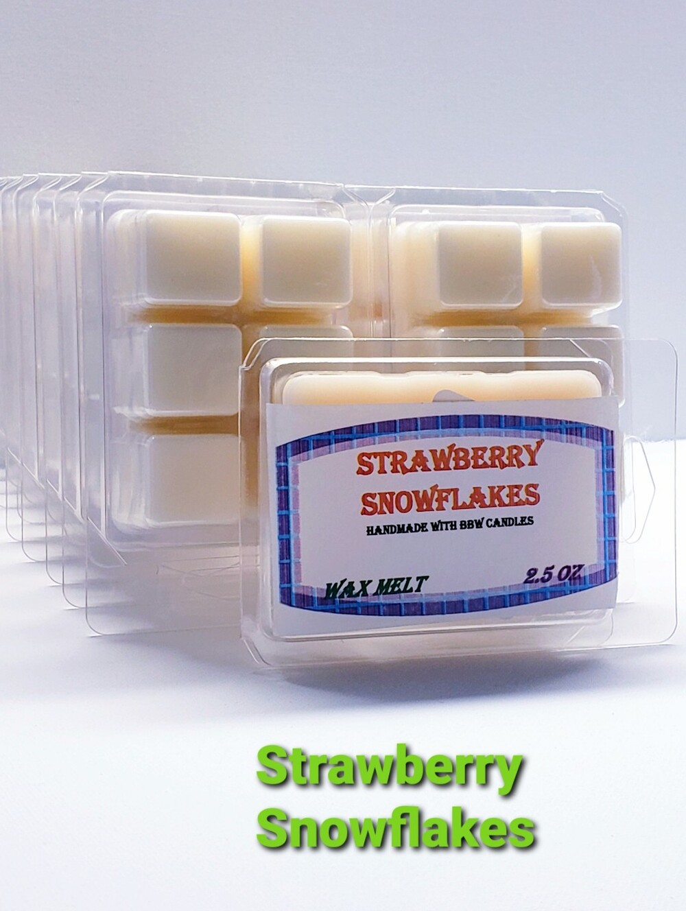 STRAWBERRY SNOWFLAKES -Bath & Body Works Candle Wax Melts- $8 per pack